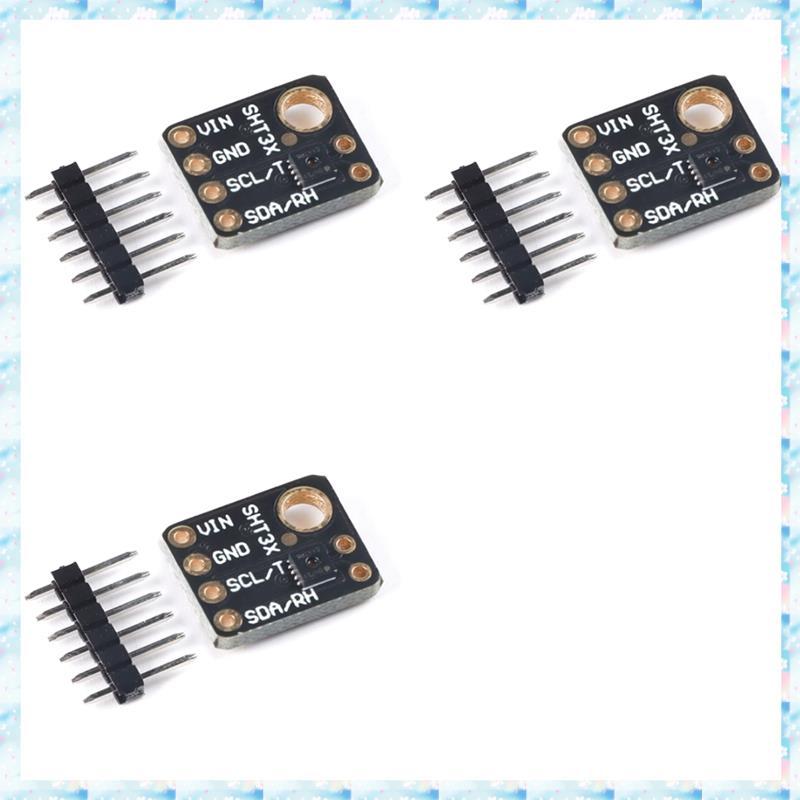 [RQMU] 3X SHT3X เซ็นเซอร์อุณหภูมิความชื้นแบบดิจิตอล SHT30 SHT30-D SHT30-DIS Module IIC Interface