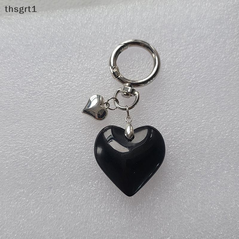 [TG1] Y2K Vintage Heart Metal Keychain Car Bag Pendant Fashion Accessory Gift [TH]