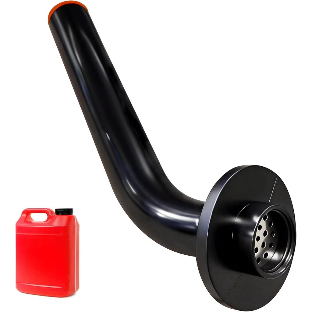 1-Pack No Cap Gas Can Spout พร้อมจุกยางเข้ากันได้กับ Eagle และ Jerry Cans 1.5, Missing Cap Gas Can R