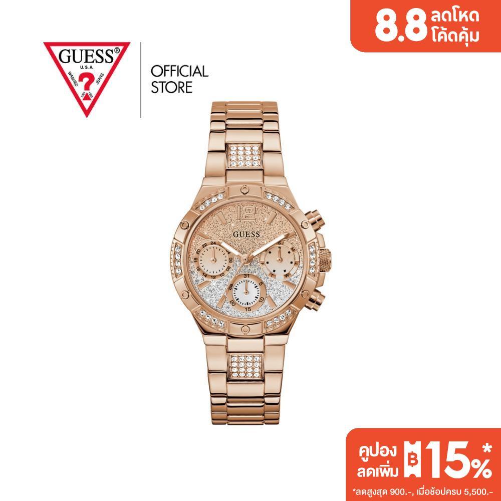 GUESS นาฬิกาข้อมือ รุ่น HARLOW GW0950L4 สีโรสโกลด์
