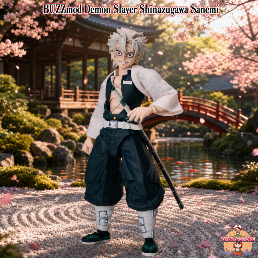 Aniplex BUZZmod Demon Slayer Shinazugawa Sanemi Figure [Direct from Japan]