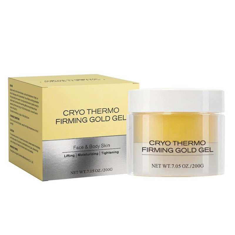 พร้อมสต็อกจัดส่งที่รวดเร็ว Cryo Thermo Firming Gold Gel Firming Lines Moisturizing Moisturizing Body