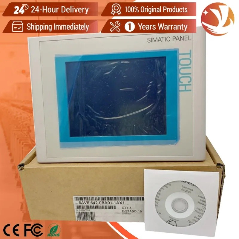 WZIC โรงงานขายตรง ผู้ขายทอง 6av6642-0ba01-1ax1 TP177B หน้าจอสัมผัส PLC ยี่ห้อใหม่ Original Spot Huma