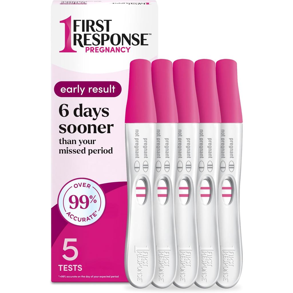 FirstResponseEarlyResultการตั้งครรภ์Test,5Count1|TestAsEarlyAs6Days*,Over99%Accurate*,EarlyPgnancyDe