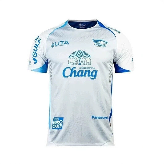 เสื้อยืดแขนสั้น Unisex Quick-Drying 3D Printer Thailand League Football Shirt Daily Casual ZCU7