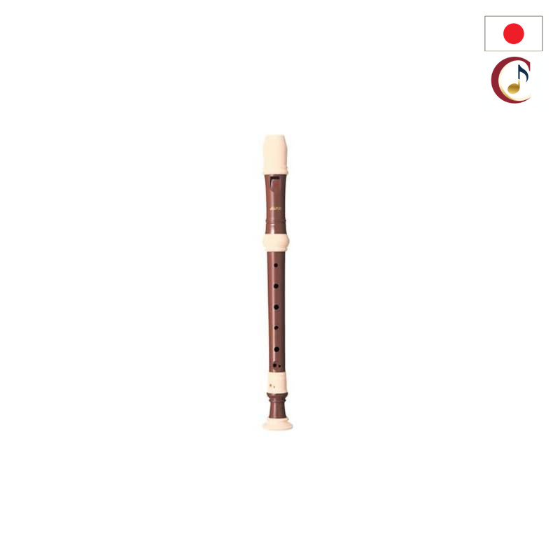 Aulos 703B(E) “Haka” Soprano Recorder, Baroque (English) fingering./From Japan /100% Authentic Guara