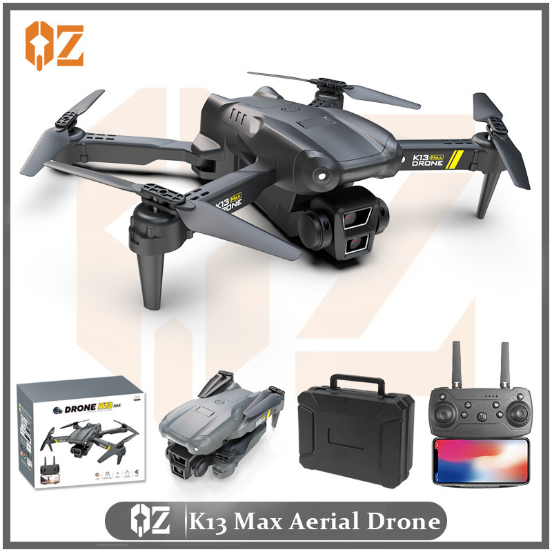 K13MAX 4K HD โดรนแบบพับได้พร้อมระดับความสูงสําหรับการถ่ายภาพทางอากาศ