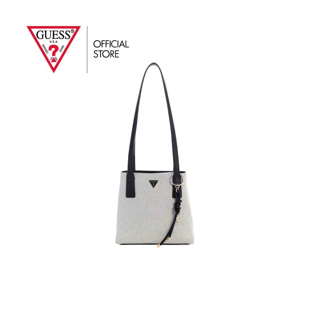 GUESS กระเป๋า รุ่น WG992622 ALICE SMALL TOTE สีดำ