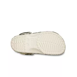 CROCS รองเท้าลำลองผู้ใหญ่ CLASSIC POP PETALS CLOG - SUMMIT WHITE/MULTI