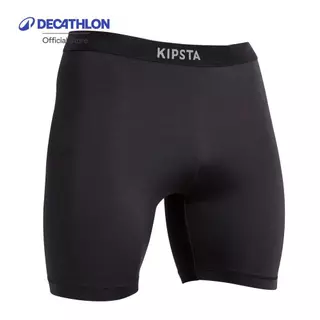 Decathlon Unisex Football Undershorts Keepcomfort กางเกงรองในใส่เล่นฟุตบอลสำหรับผู้ใหญ่ รุ่น Keepcomfort - Black
