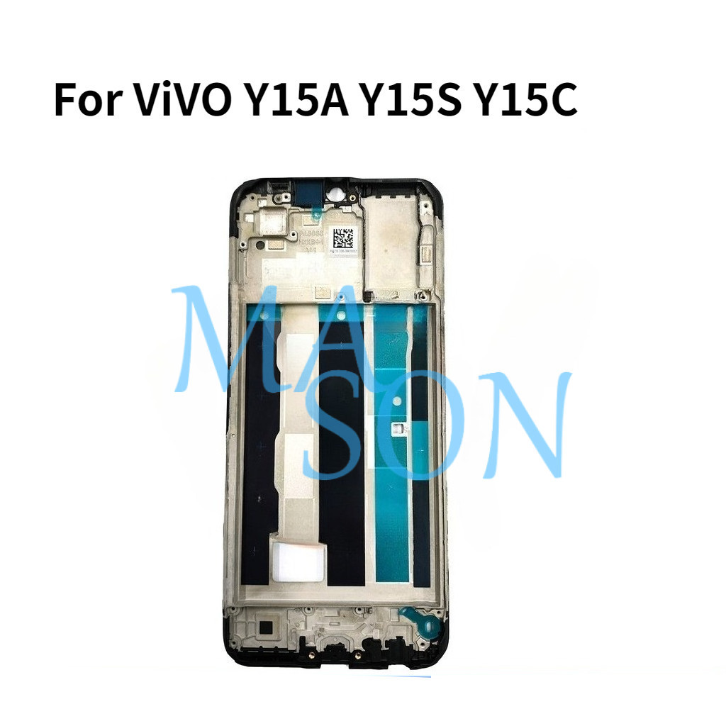 สําหรับ Vivo Y15A Y15S Y15C เปลี่ยนกรอบด้านหน้า LCD