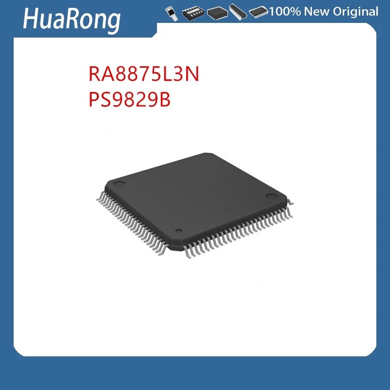 2 ชิ้น/แบทช์ RA8875L3N RA8875L3 RA8875 PS9829B PS9829 TQFP100