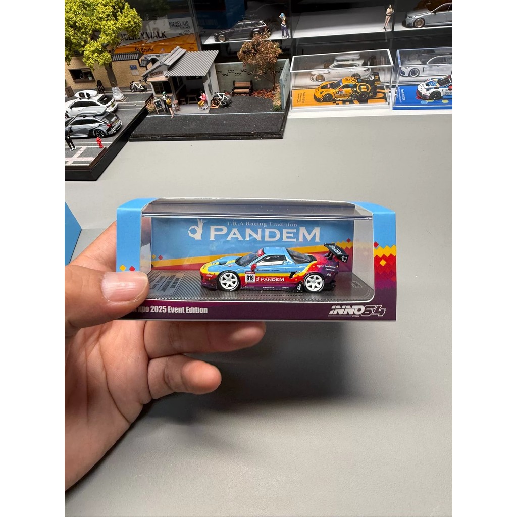 [เด็กกําพร้าพร้อมสต็อก] INNO MODELS 1: 64 Alloy Honda NSX NA1 Pandem Rocket Bunny, APA XPO 2025 Fosh