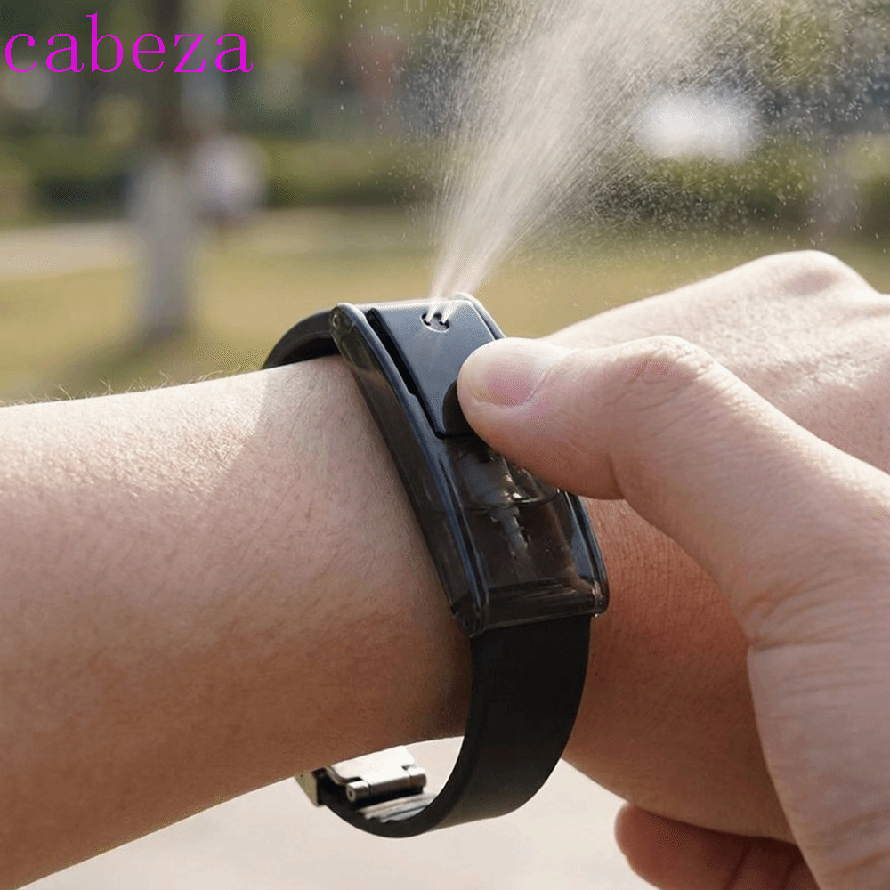 CABEZA Dispenser Bracelet, Refillable Lightweight Scent Diffuser Bracelet, Fashion Adjustable PVC Sc