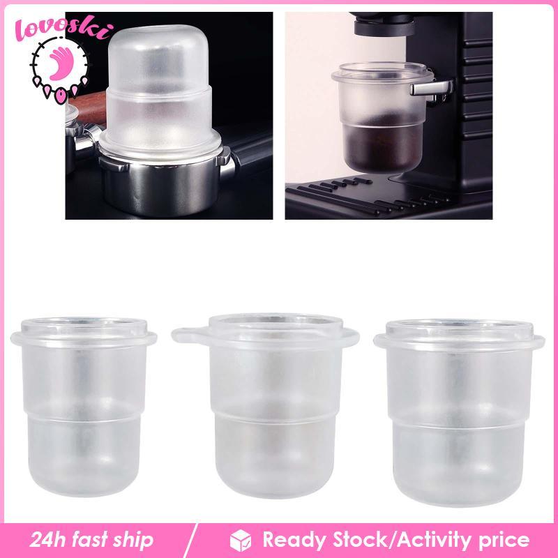 [Lovoski] Coffee Dosing Cup Powder Cup Coffee Tamper Cup Coffee Machine Cup Portafilter