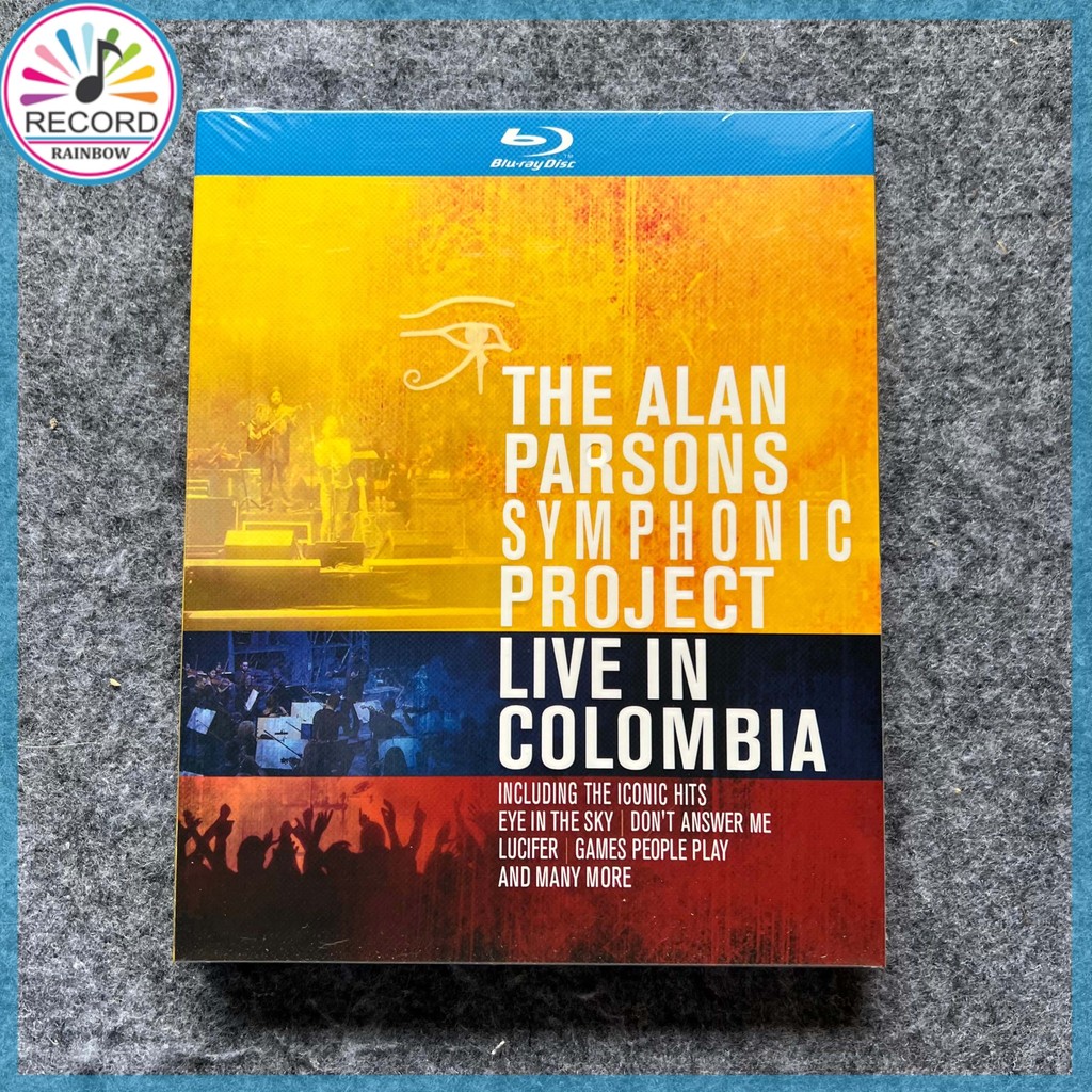 Alan Parsons Symphonic Project Live in Colombia All Region Original BD Album [Sealed] Brand New BD0113