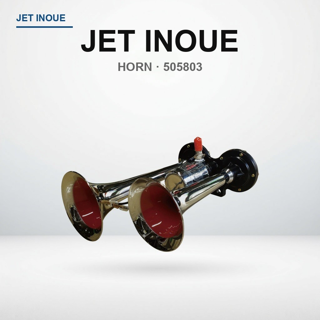 แตรทรัค JET INOUE Mini Yankee ยาว 200mm | JET INOUE Mini Yankee Truck Horn, 200mm