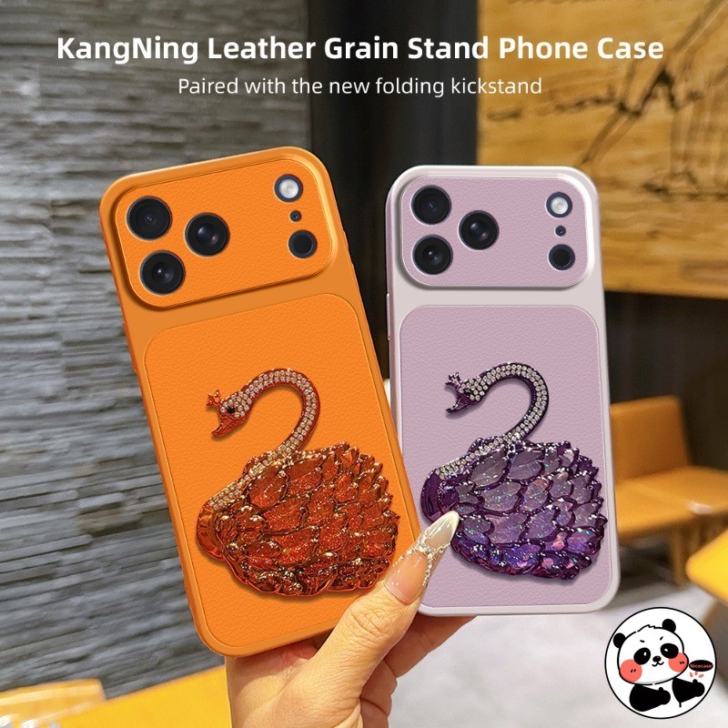 PU หนังเคสโทรศัพท์หงส์สําหรับ Realme C30 C30S C25 C25S C25Y C21 C21Y C20 C20A C17 C15 C12 C11 C2 C1 