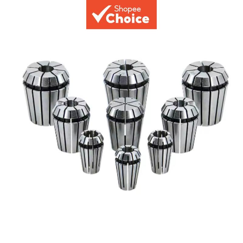 หนึ่งชุดความแม่นยําสูง ER Collet ER8 ER11 ER16 ER20 ER25 ER32 ฤดูใบไม้ผลิ Collet สําหรับ CNC เครื่อง