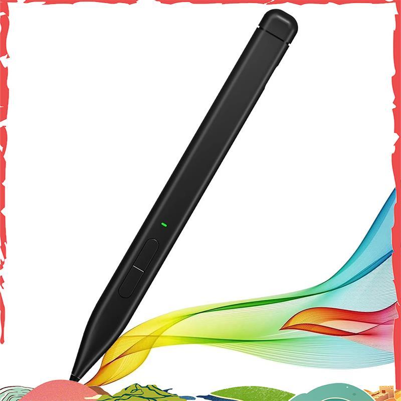 Slim Pen 2 สําหรับ Pro 9/8/7/6/5/4/3/X, Go 3/2/1,Book 3/2/1,แล็ปท็อป 4/3/2/1,Studio /2/1,USB-C Charg