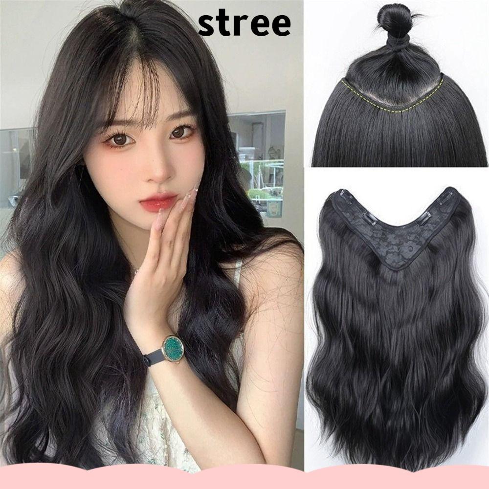STREE คลิปในต่อผม, Fewer Tangles คลิปต่อผมหนา, คุณภาพสูงยาวนํากลับมาใช้ใหม่ได้ต่อผมหยักใช้ทุกวัน