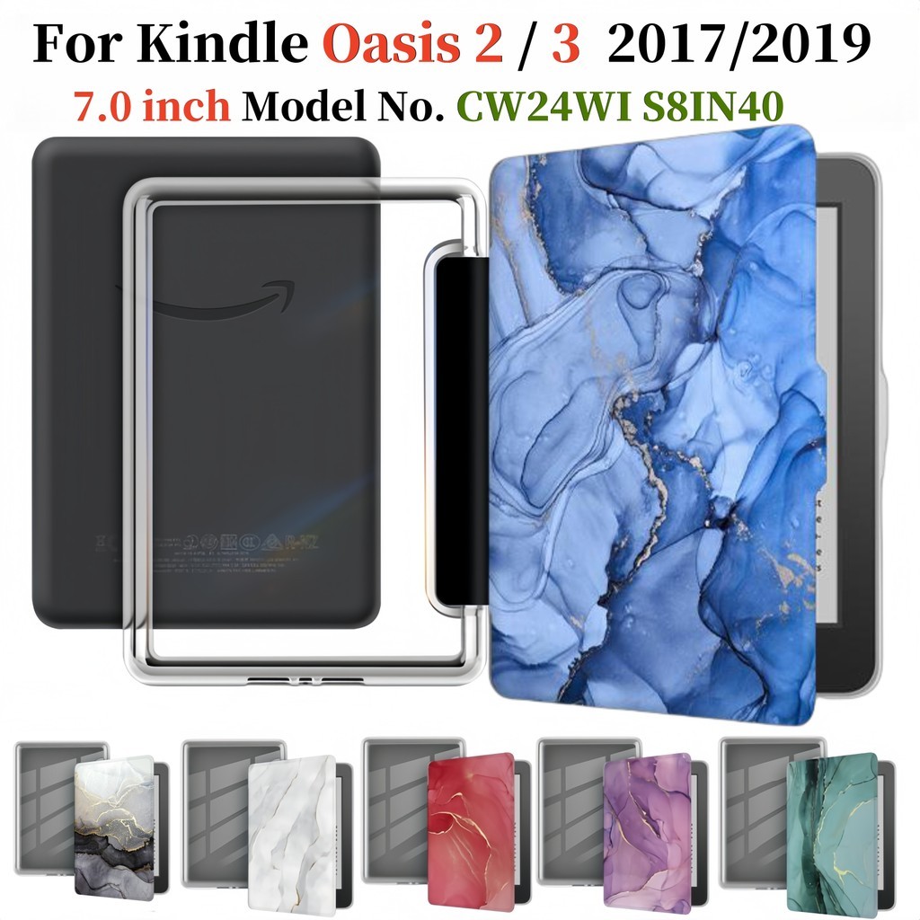สําหรับ Kindle Oasis 2 3 (9th & 10th Generation) 2019 2017 7 นิ้วอะคริลิคฝาครอบ Oasis3 Oasis2 S8IN4O