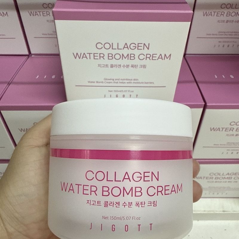 ✨เกาหลีต้นฉบับแท้ jigott joot Collagen Moisture Cream 150ml4.9.11