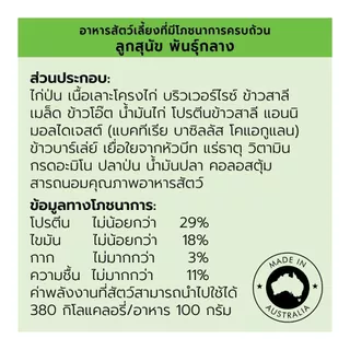 [เลือกรสชาติได้] Purina PRO PLAN Dog อาหารสุนัข 3 kg