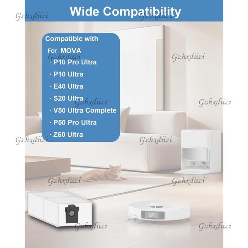 Gzhxdiizi24Pack ถุงเก็บฝุ่นสําหรับ P10 Pro Ultra,P10 Ultra,E40 Ultra,S20 Ultra,V50 Ultra Complete,P5