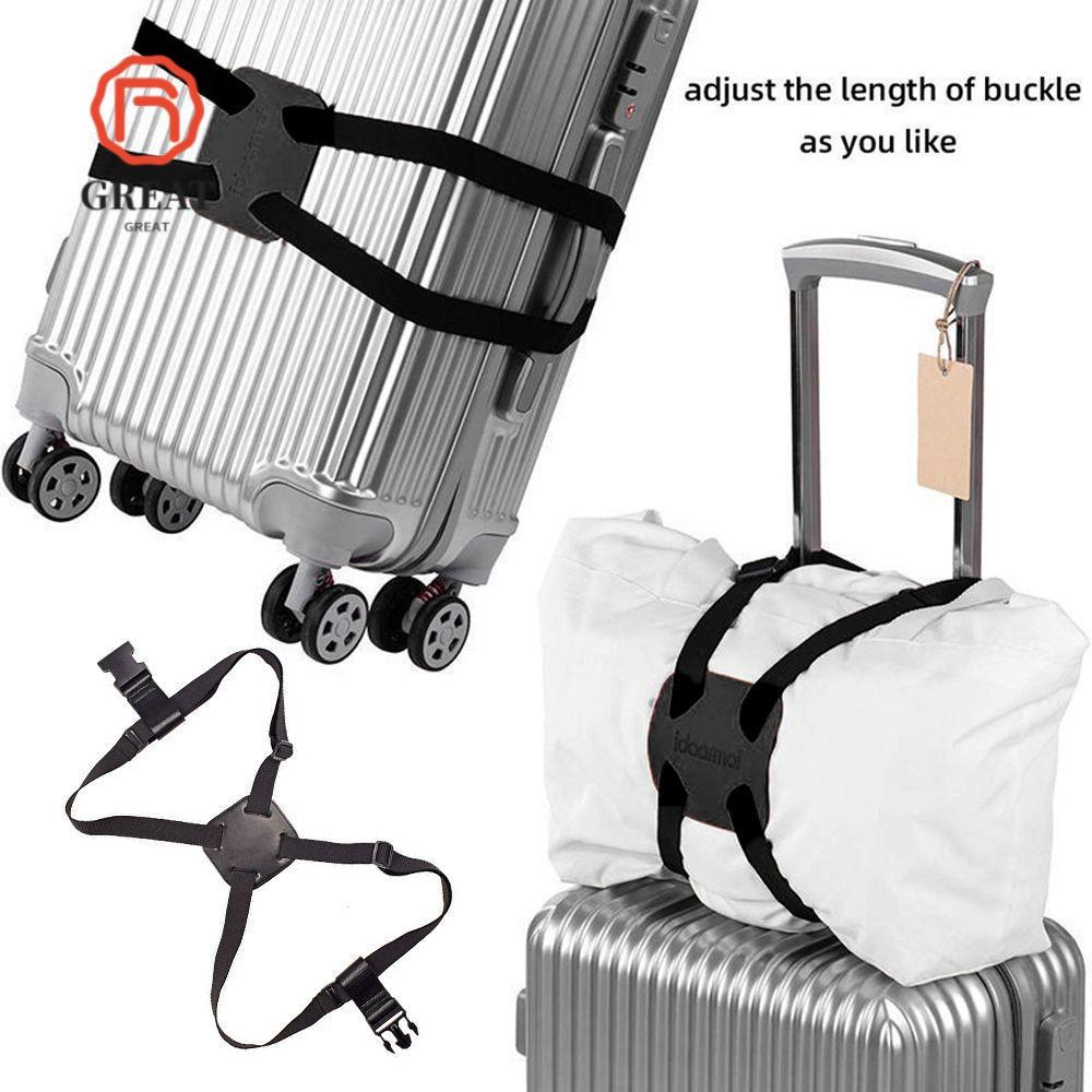 GREATMY Baggage Belts Cross Strap Suitcase Belts Packing Belts