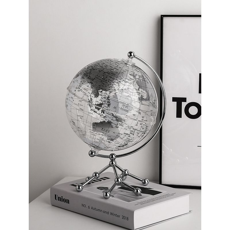 State Life หรูหรา High-End อะคริลิคโปร่งใส Globe เครื่องประดับตกแต่งบ้านห้องนั่งเล่นสํานักงานตู้ไวน์