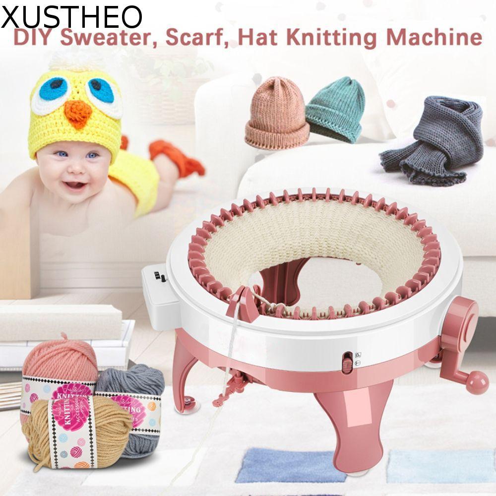 XUSTHEO ขนสัตว์ loom 48 เข็ม Creative Knit Loom Hand-Loom Play House ของเล่นผ้าพันคอถุงเท้าเครื่องมื
