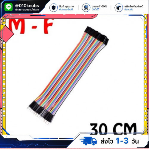 สายแพ (30cm) 40 pin to 40 pin (Female-Male) สาย (2.54mm)