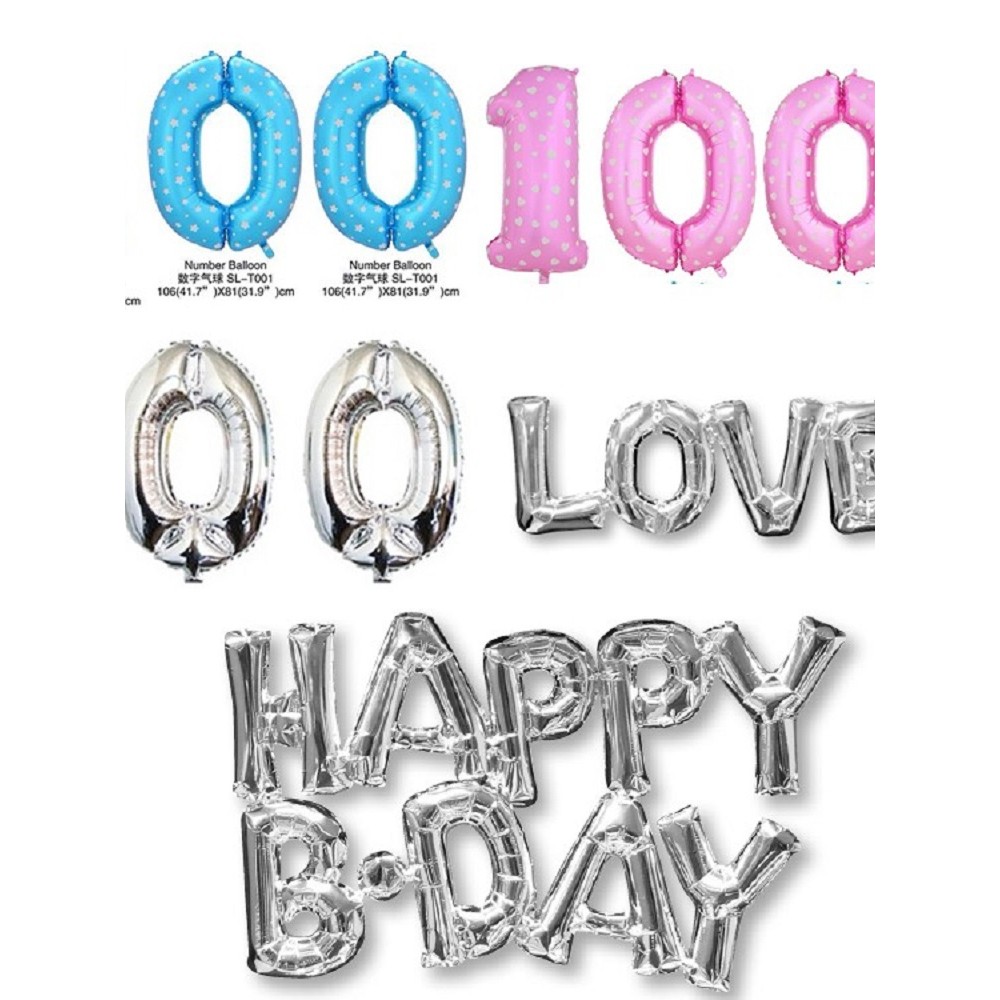 Anagram US ตัวเลขนําเข้าสุขสันต์วันเกิดฉลองงานเลี้ยงวันเกิดไม่ซ้ําตกแต่งอลูมิเนียมฟอยล์อลูมิเนียมฟอย