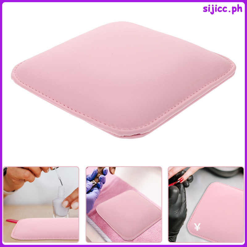 Nail Arm Rest Pillow PU Memory Foam สําหรับทําเล็บในบ้าน sijicc