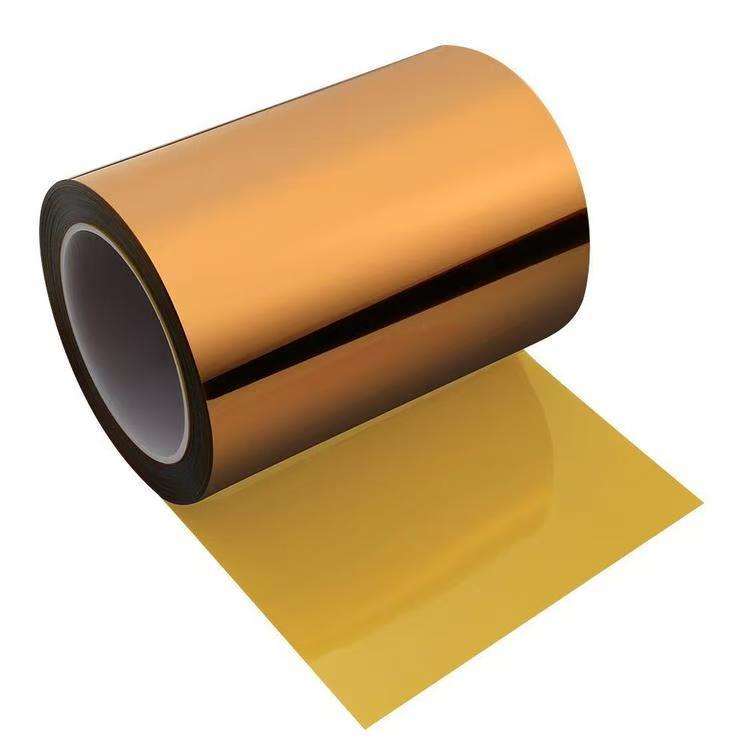 Polyamide Film KAPTON Film Gold Finger High Temperature Film PI Non-Sticky Brown Film 0.025