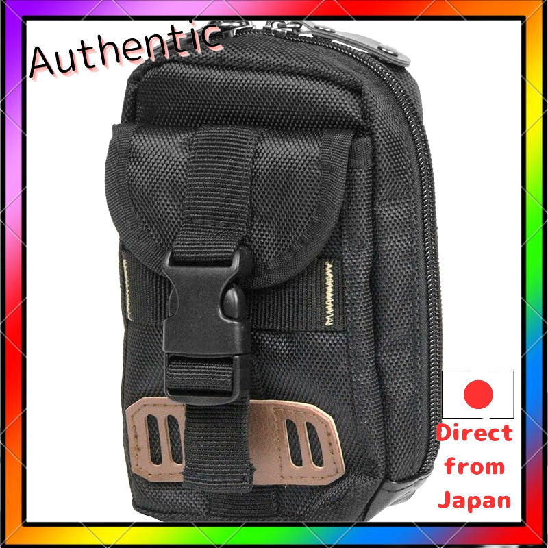 SK11 Tool Pouch with Carabiner for Tools and Smartphone Storage, Size 110x170x70mm, Meisai Design SW