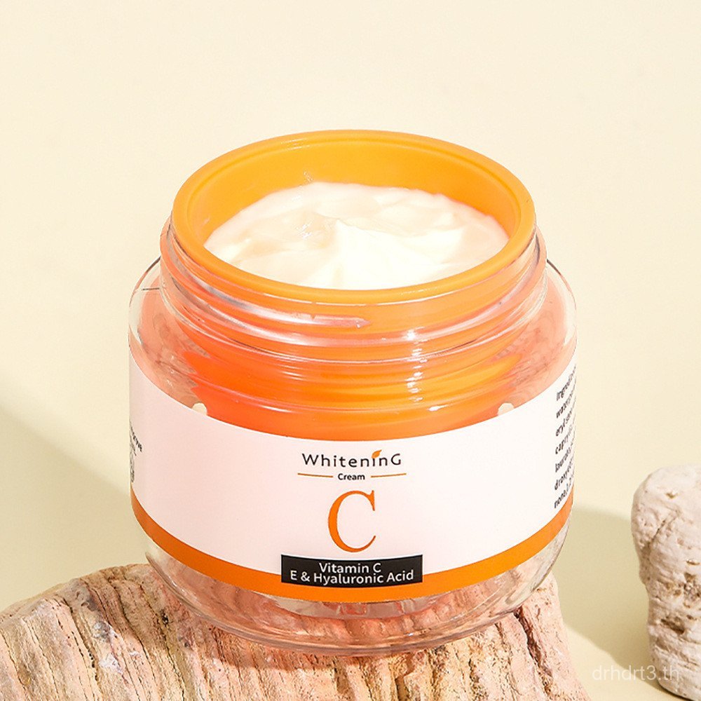 วิตามินซีครีมวิตามินซี VC Whitening Facial Cream C ครีมให้ความชุ่มชื้น เอสเซ้นส์ XDEU FU5O