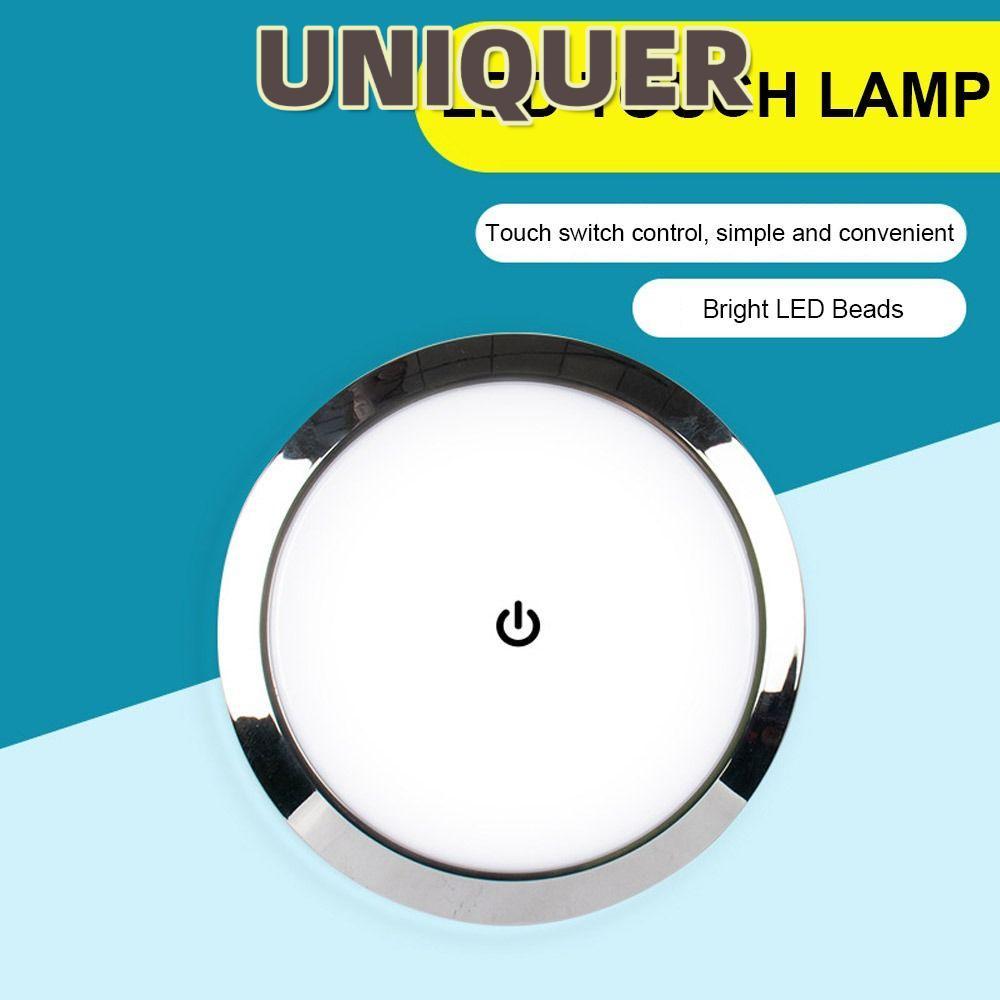 UNIQUER Round Dome Light Boat RV Caravan Reading Light