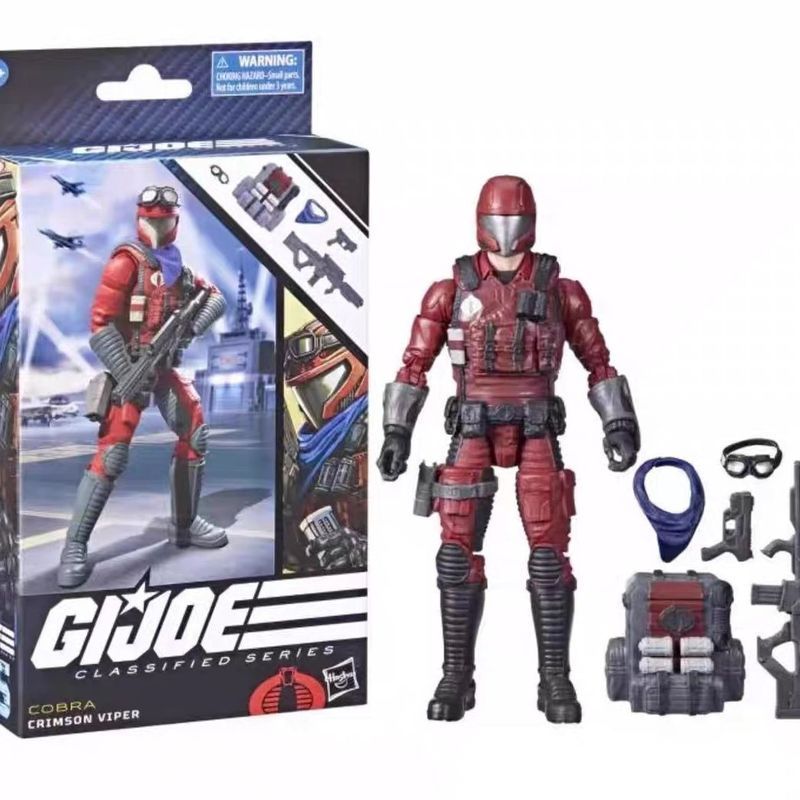 Hasbro Gijoe กองกําลังพิเศษสัตว์ประหลาดงูแดง 20 ซม. ไม่มียอดขายหลัง 12589