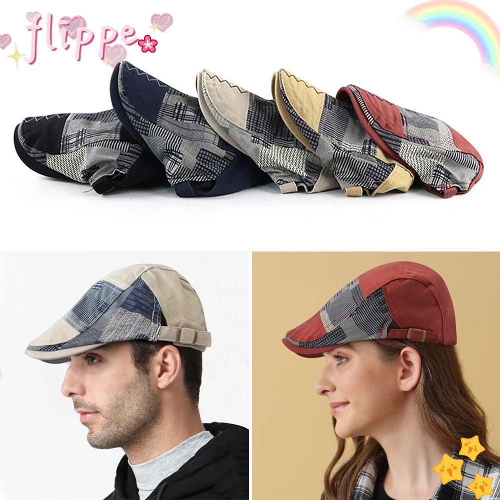 FIPE Beret Hat, French England Gentlemen Flat Cap, Fashion Classic Vintage Gentlemen Cowboys Hats Ha