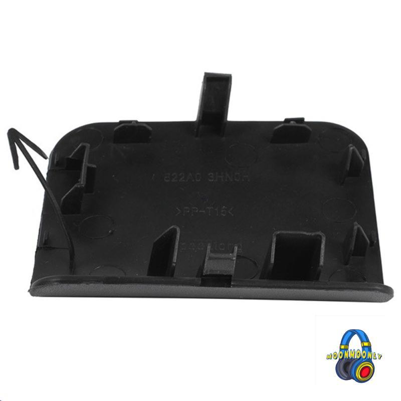MOON กันชน Tow Hook ฝาครอบเปิดสําหรับรถยนต์ Micra K14 2014-2016 622A0-3HN0H สีดํา ABS เปลี่ยน Part 6