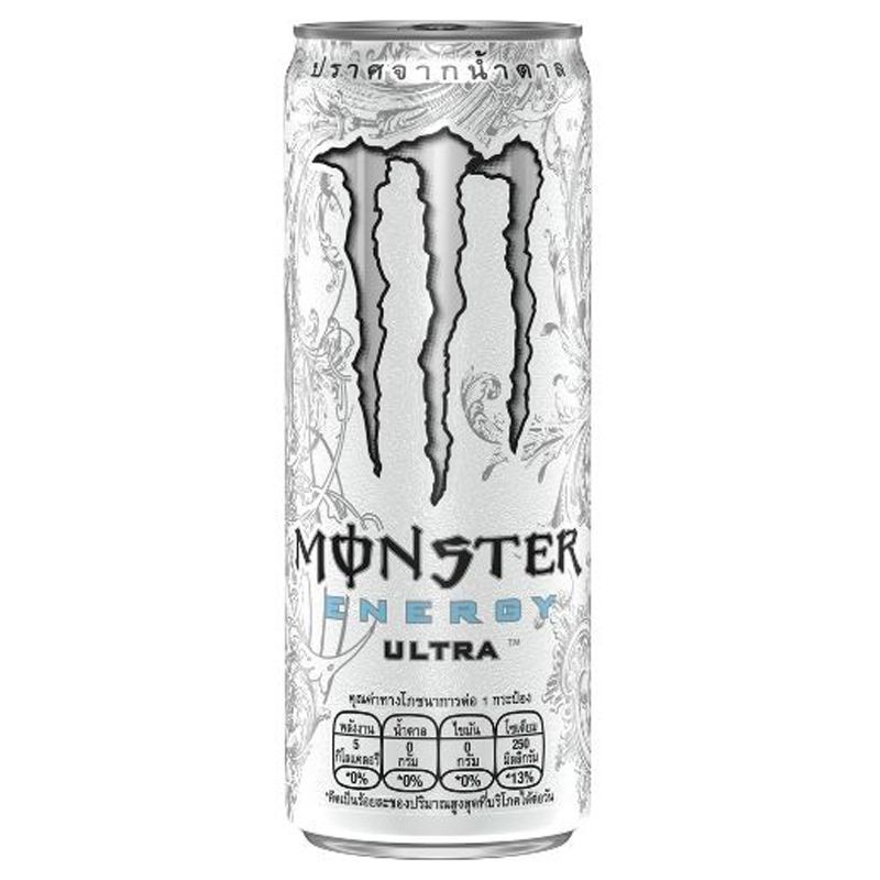 มอนสเตอร์อัลตร้า 330มล. Monster Ultra 330ml. [หมายเลขบาร์โค้ด 4897036695586] สินค้าคุณภาพดีคัดสรรเพื่อคุณ