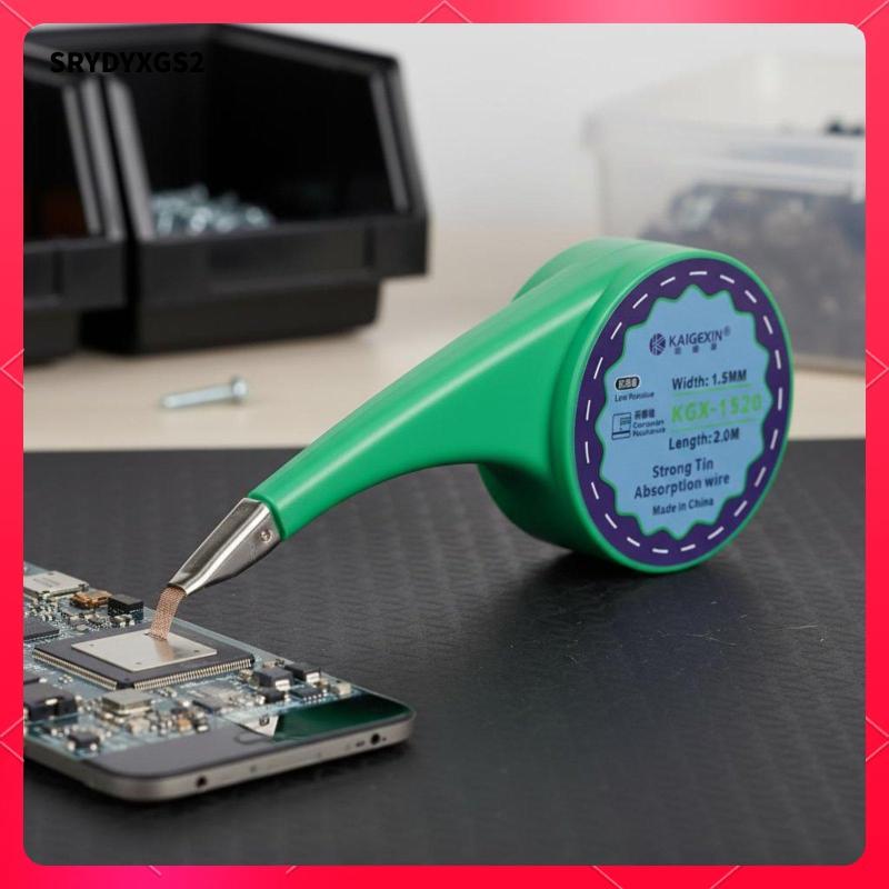 [Srydyxgs2] Desoldering Wick Oxidation Resistance Phone Repair Solder Wick Anti Electronics Accessor