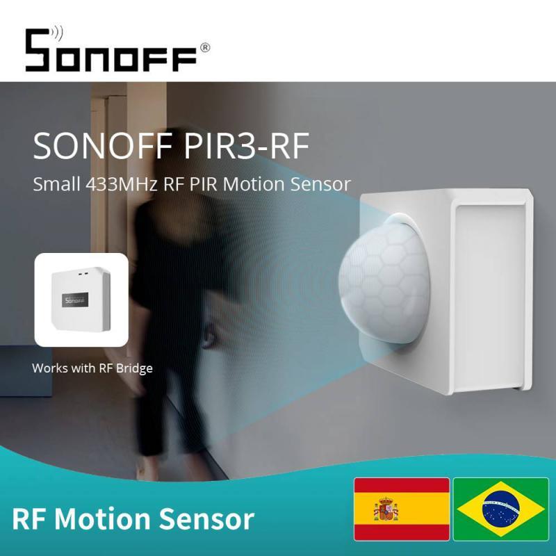 SONOFF RF Motion Sensor เซ็นเซอร์ Presence 433MHZ PIR3-RF ต้องทํางานร่วมกับ SONOFF 433MHz RF Bridge