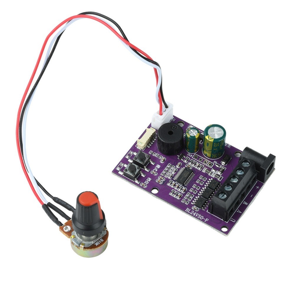 DC12‐24V FOC เงียบพัดลมไร้แปรงมอเตอร์ไดร์เวอร์บอร์ด Potentiometerควบคุมความเร็วสําหรับพัดลมเพดานเครื