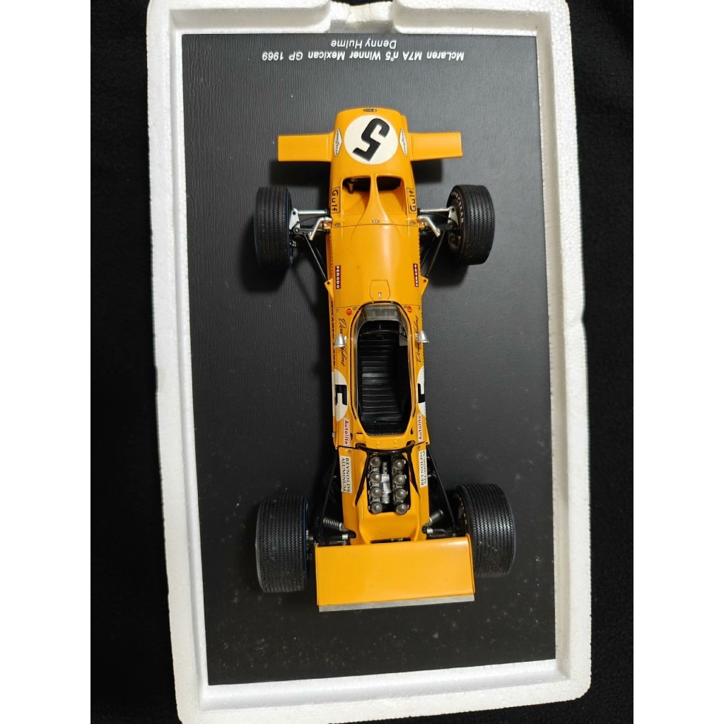[สต๊อกพร้อม] Mclaren M7A n?5 winner Mexican GP 1969Denny Hulme McCallane 1969 สถานีเม็กซิกัน Champio
