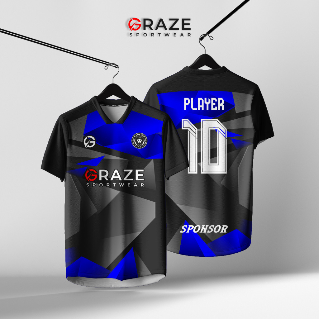 ชื่อที่กําหนดเองฟุตซอลเสื้อฟุตบอล Bola เสื้อราคาถูก baju lelaki ฟุตซอล bola jersey volli jersey กีฬา