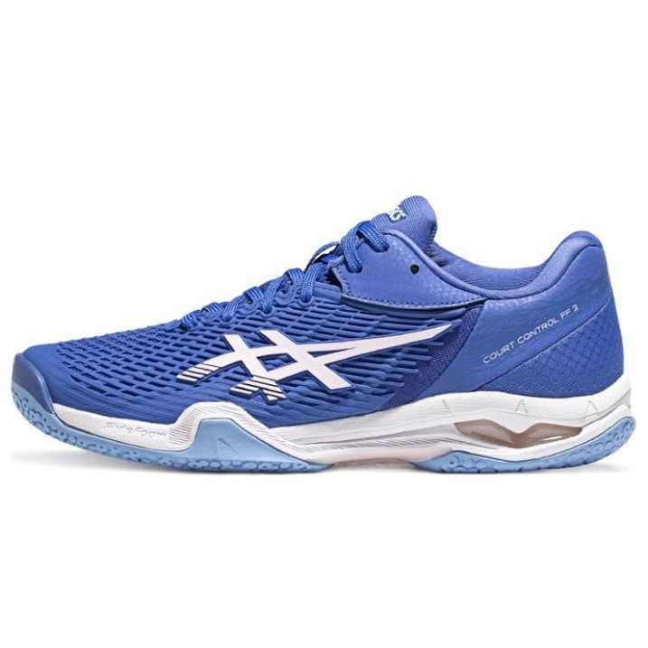 ASICS COURT CONTROL FF 3 KASUT BADMINTON UNISEX RINGAN และ ELASTIK FESTUAL FLYTEFOAM ™   & TWISTRUSS