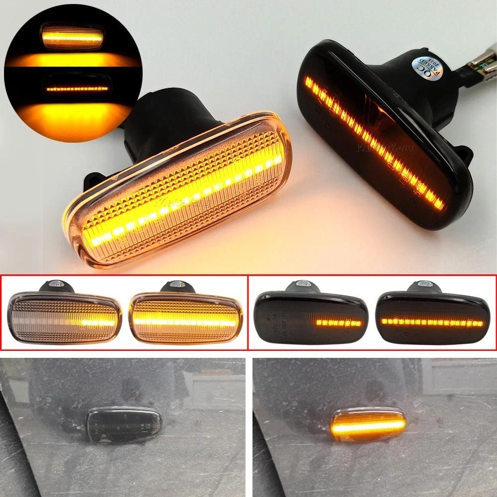 LED แบบไดนามิกด้านข้างสําหรับ Lexus IS200 300 LS430 UCF30 Scion xB Toyota Prius Kluger Wish Altezza 